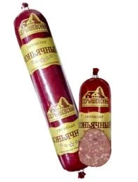 Фото для Колбаса Сервелат Коньячный т/у 300гр Серышевский п/к