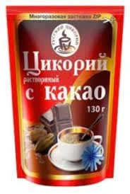 Фото для ДП Цикорий растворимый 130г с какао*12 Русский цикорий