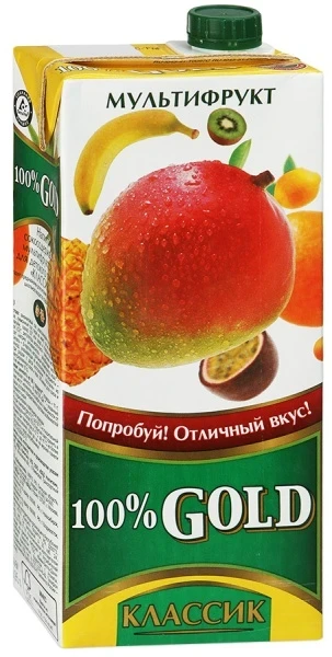 Фото для Напиток Голд Классик 0.95л Мультифрукт сокосодержащий *12