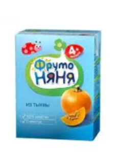 Фото для Нектар ФрутоНяня 200мл тыква с мякотью*18