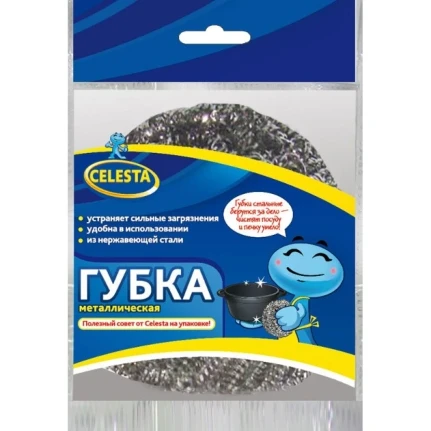 Фото для Губка д/посуды Селеста металлическая
