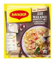 Фото для Приправа Магги на второе 30гр макароны Карбонара *26