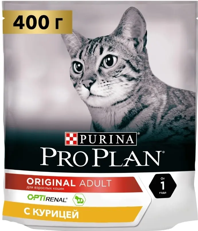 Про План Original с/к д/ кошек для поддержания здоровья почек, с курицей 400 г