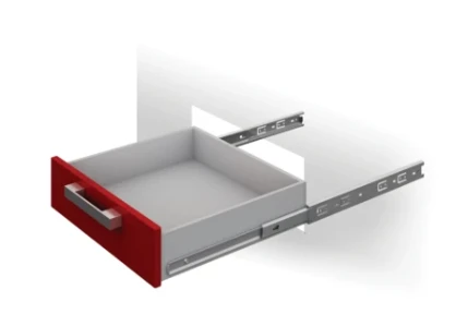 Фото для Комплект направляющих шариковых, цинк, L=250мм, (до 20кг) DB3501Zn/250