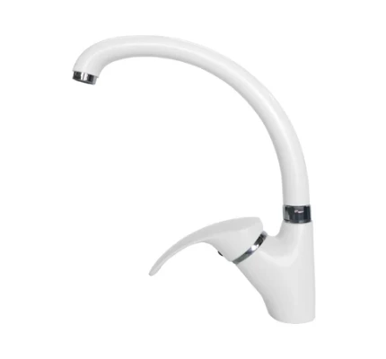 Фото для CREMA GE03 Смеситель высокий излив GERDAMIX (белый) п/QUARZ