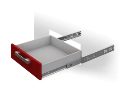 Фото для Комплект направляющих шариковых, цинк, L=500мм, (до 25кг) DB4501Zn/500