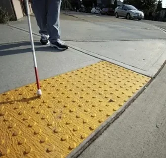 Фото для Плитка тротуарная Тактильная (для инвалидов, для слепых людей)