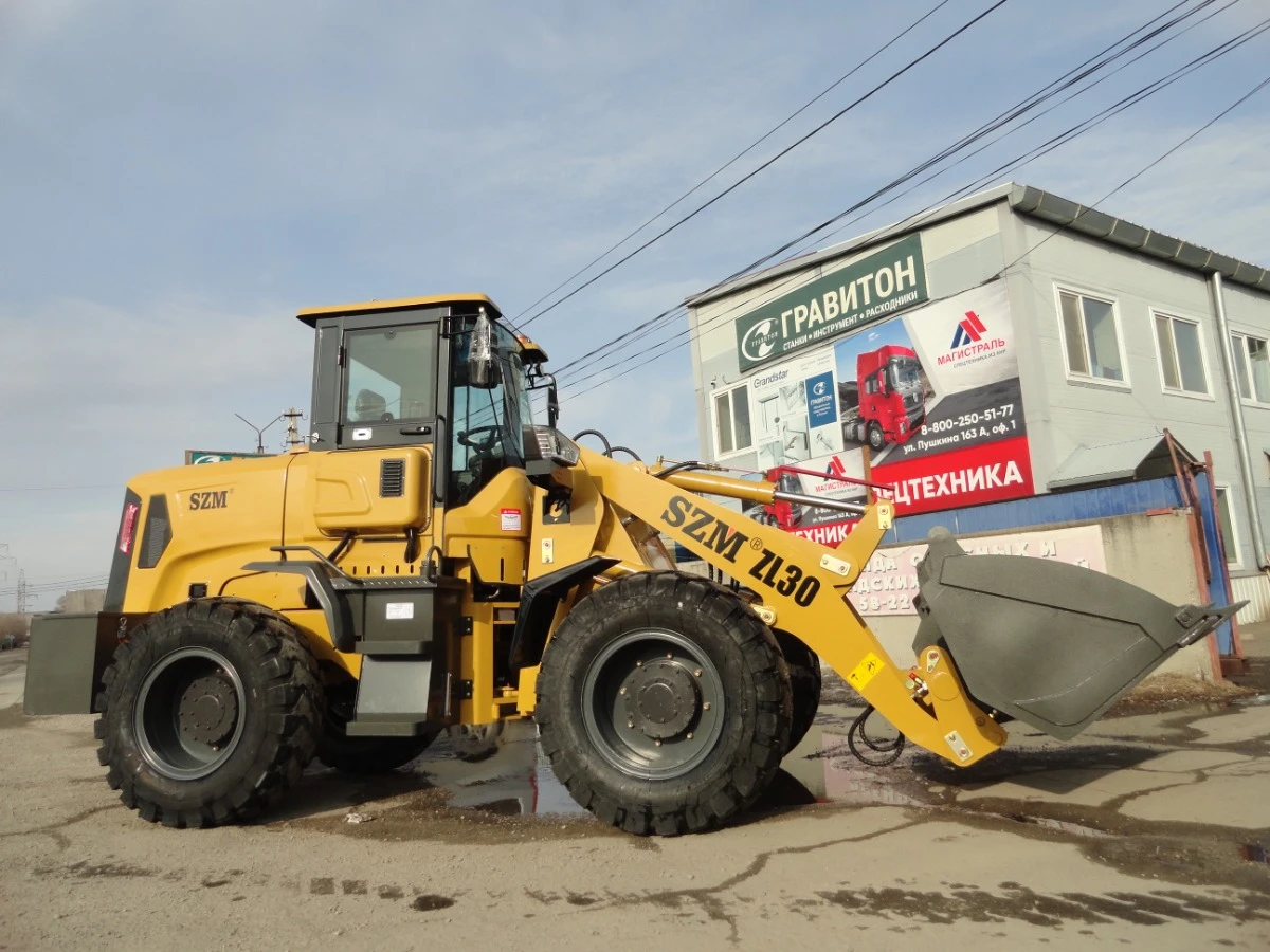 Фронтальный погрузчик SZM ZL30