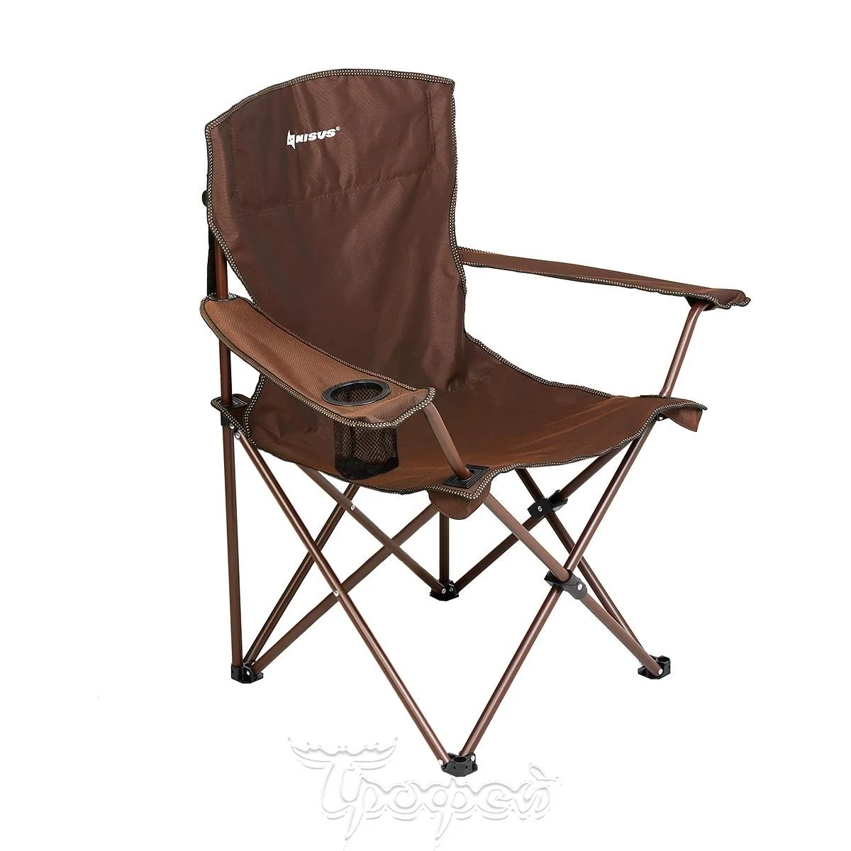 Кресло складное, коричневый,140кг