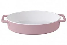 Фото для Форма керам 32х17,5х6,5 см Twist TM Appetite овал розовый 1/1