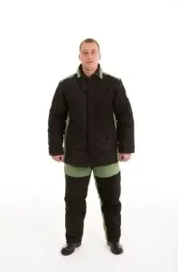 Фото для Костюм утепленный 7АГ23БС1 брезент со спилком р112-116/182-188(ЧЗ)