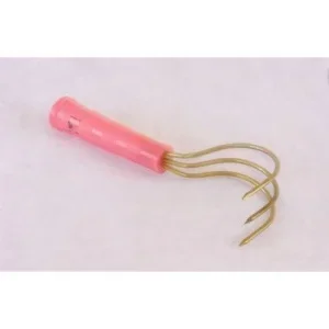 Фото для Рыхлитель 3-х рожковый круглый пластиковая ручка Олимп