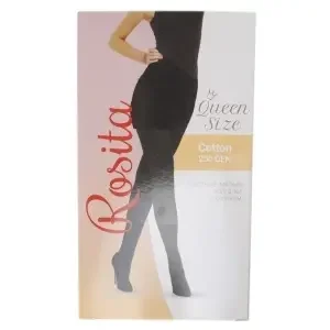 Фото для Колготки жен. 250 ден. Lady Form, Queen Size (х/б75%,П/Э15%,эл10%) черн р.6 (Ч/З)