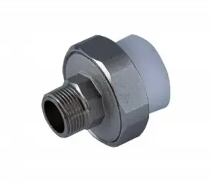 Фото для Муфта полипропиленовая (ПП) комбинированная разъемная 25х3/4 НР