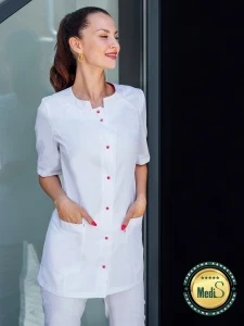 Фото для Блуза женская Бл-374ак1/2 клеон проф кор. рук. р.48 158-164(ЧЗ)