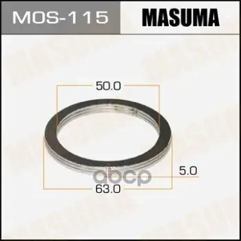 Фото для Прокладка Глушителя-Кольцо 50x62 Masuma Mos-115 (Zz) (Испания) Masuma арт. MOS-115