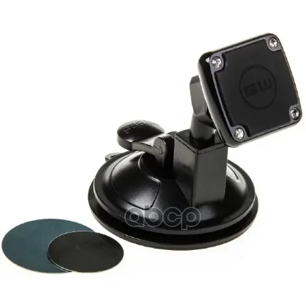 Фото для Держатель Для Телефона Skyway S00301029 Магнитный На Присоске Короткая Ножка Черный Skyway арт. S00301029