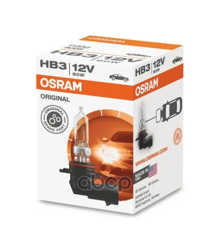 Фото для А/Лампа Hb3 12v 60w (P20d) Osram 9005 Osram арт. 9005