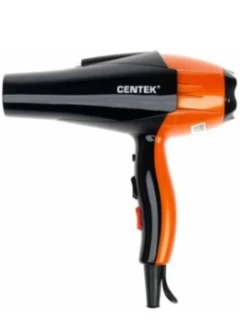 Фото для Фен Centek CT-2226 Professional Черн/оранж (2400Вт,AC мотор,5 режимов,2 концентратора)