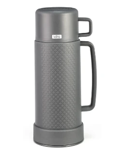 Фото для Термос LARA LR04-81 УЦЕНКА!!!Зеленый (650мл,стекл.колба)