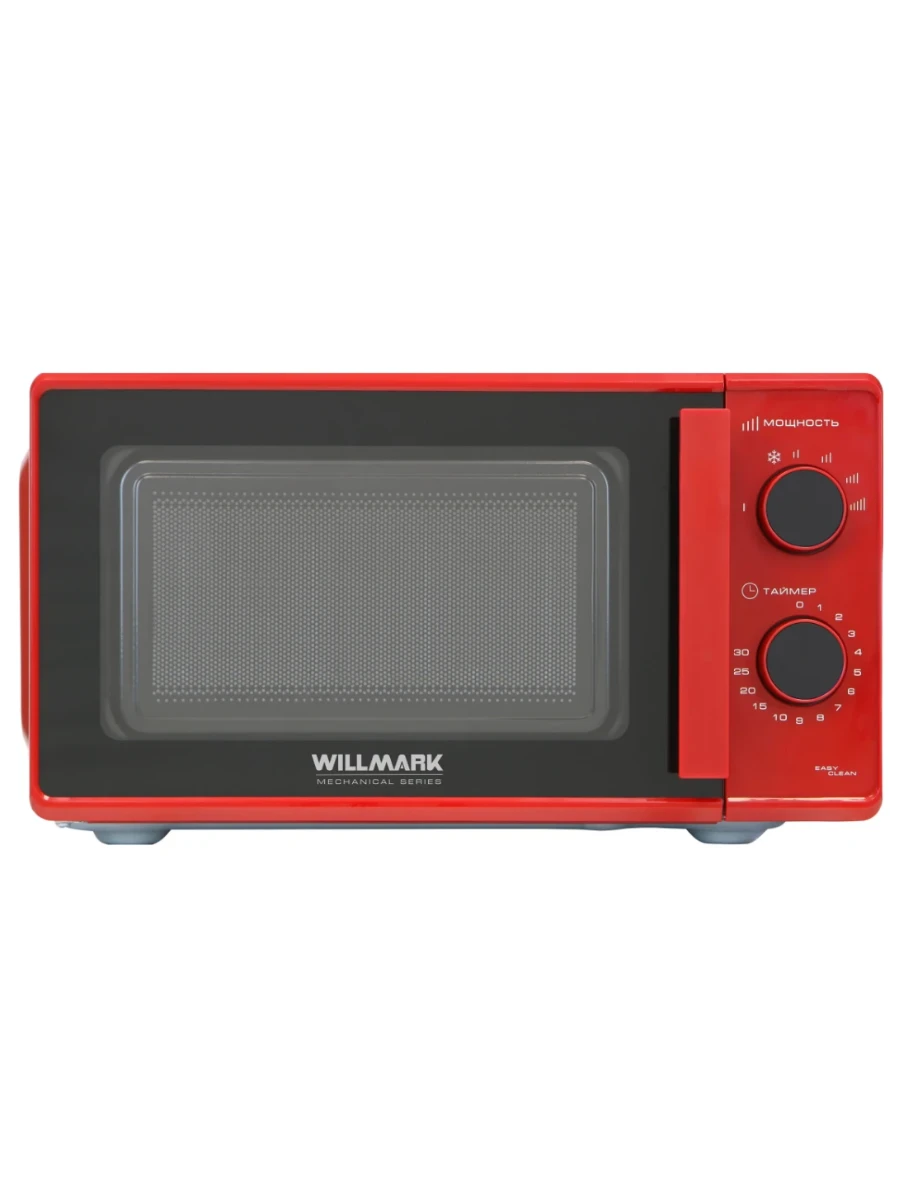 
СВЧ WILLMARK WMO-203GMR красная (20л,700Вт,мех.ПУ)