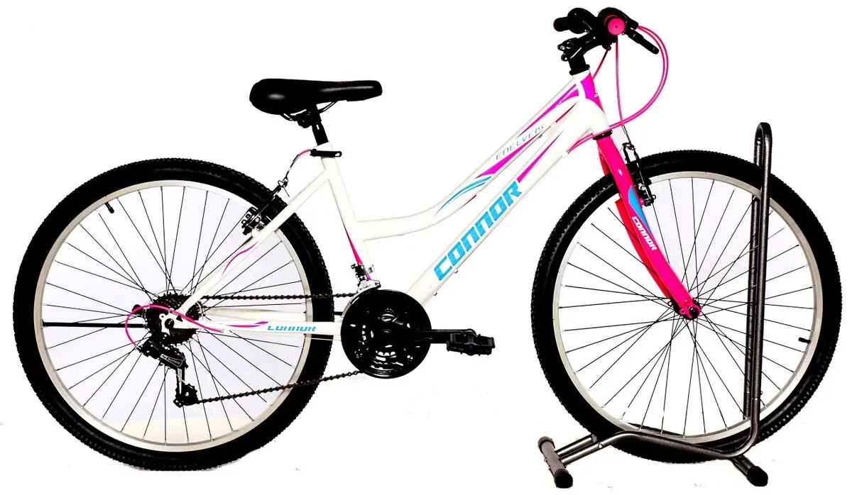 Велосипед CONNOR EDELVEIS 26" C18B125-26 (бело/розовый)