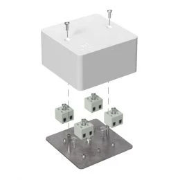 Фото для Коробка огнестойкая для кабель-канала 40-0460-FR2.5-8 E15-E120 85х85х45