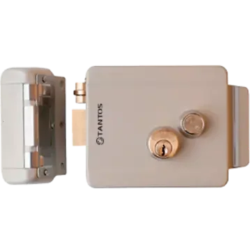 Фото для TS-EL2369ST, Замок электромеханический, накладной, универсальный, с блокировкой кнопки.