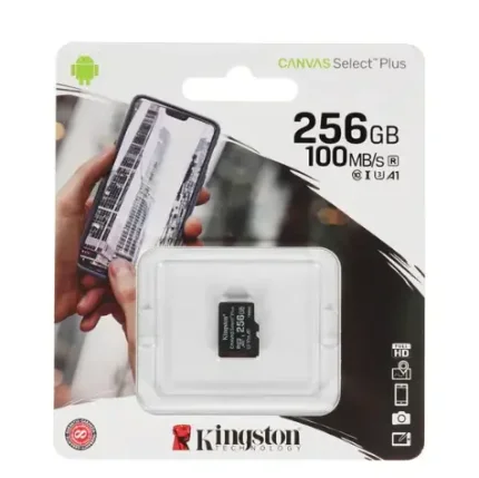 Фото для Карта памяти Kingston (microSDXC) 256Gb Class 10 Canvas Select Plus A1 без адаптера