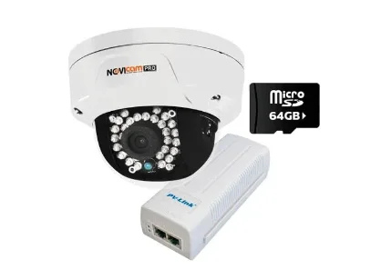gotovyykomplektvideokameranovicamproipnc22vprkartapamyati64gbpoeinzhektor