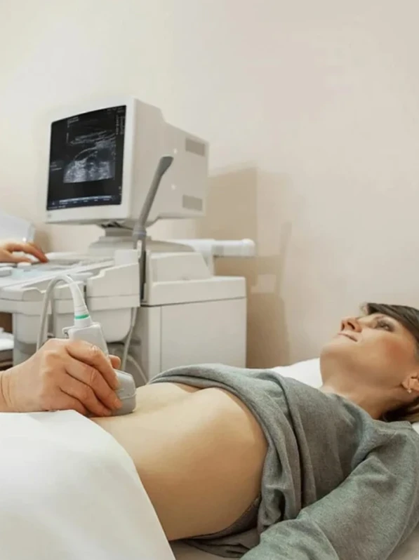 УЗИ внутренних органов (печень, желчный пузырь, поджелудочная железа, селезенка, почки) (дети)