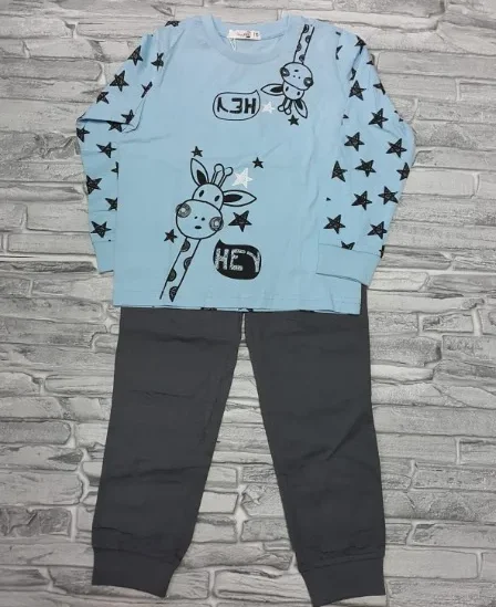 Пижама для мальчика "Жирафик" 98,110,122 хлопок