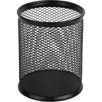 Фото для Подставка настольная стакан deVENTE круглый металлический черный
