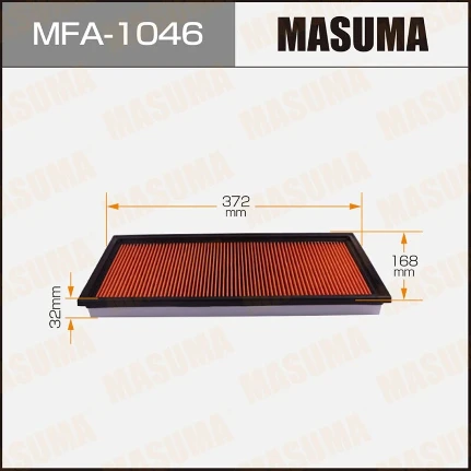 Фото для Фильтр воздушный Masuma A-923, с масляной пропиткой, арт. MFA-1046