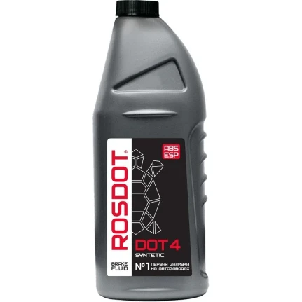 Фото для Жидкость тормозная Т-Синтез ROSDOT 4, DOT 4 Plus, 910г, арт. 430101Н03