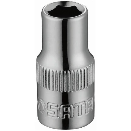 Фото для Головка торцевая SATA, короткая, 6-гранная, под квадрат 1/4", 12мм, арт. 11312