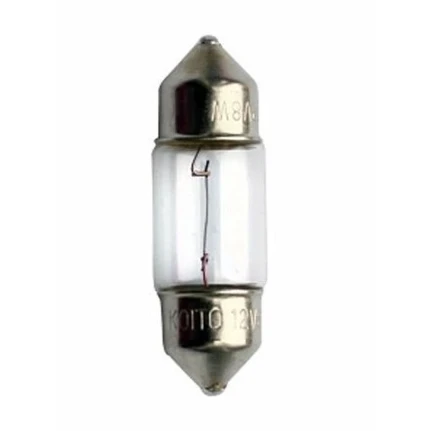 Фото для Лампа Koito Festoon (SV8.5, T10x31), 12В, 10Вт, 1 шт, арт. 2254
