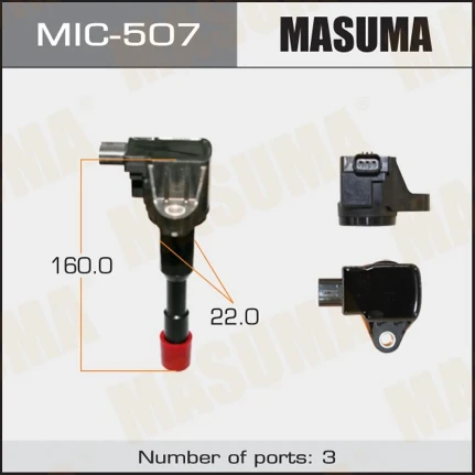 Фото для Катушка зажигания Masuma (L15A), арт. MIC-507