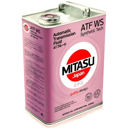 Фото для Масло трансмиссионное Mitasu ATF WS, полусинтетическое, для АКПП Toyota, 4л, арт. MJ-331/4