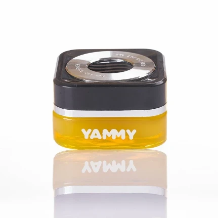 Фото для Ароматизатор на торпедо Yammy Lemon Squash (Лимонная свежесть), гелевый, флакон, арт. G011