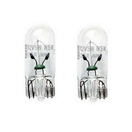 Фото для Лампа Koito W5W (W2.1x9.5d, T10), 12В, 5Вт, комплект 2 шт
