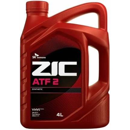 Фото для Масло трансмиссионное ZIC ATF 2, синтетическое, GM Dexron II, для АКПП и ГУР, 4л, арт. 162623