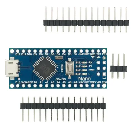 Фото для Микроконтроллер ARDUINO NANO R3 ATMEGA 328p USB MICRO
