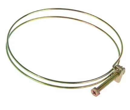 Фото для Хомут проволочный оцинкованный диаметр 130-140 мм, W1.5 1/2" MGF 