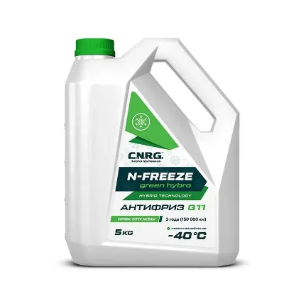 Фото для Антифриз зеленый G11 -40 N-Freeze Hybro 5кг C.N.R.G.