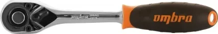 Фото для Рукоятка трещоточная 1/4"DR 72 зубца OMBRA