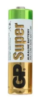 Фото для Батарейка AA 15А Super Alkaline 1шт GP