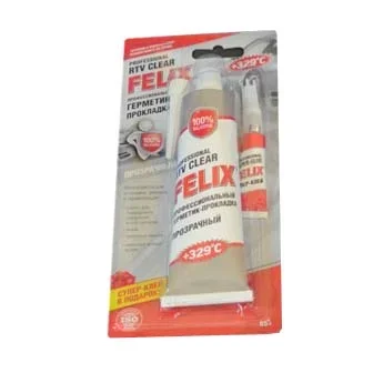 Фото для Герметик-прокладка FELIX (прозрачный) 85г