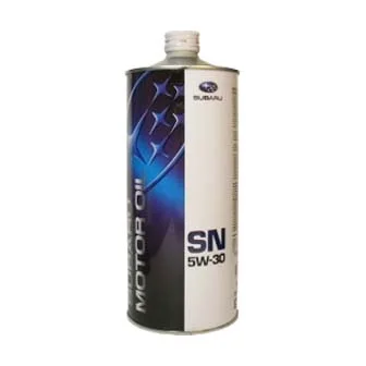 Моторное масло SUBARU MOTOR OIL SN/SM 5W-30 (1л) FIG-6216-20T1L