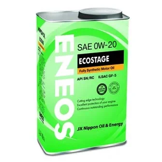 Фото для Моторное масло ENEOS Ecostage SN 0W-20 (0.94л), oil5001/8801252022015